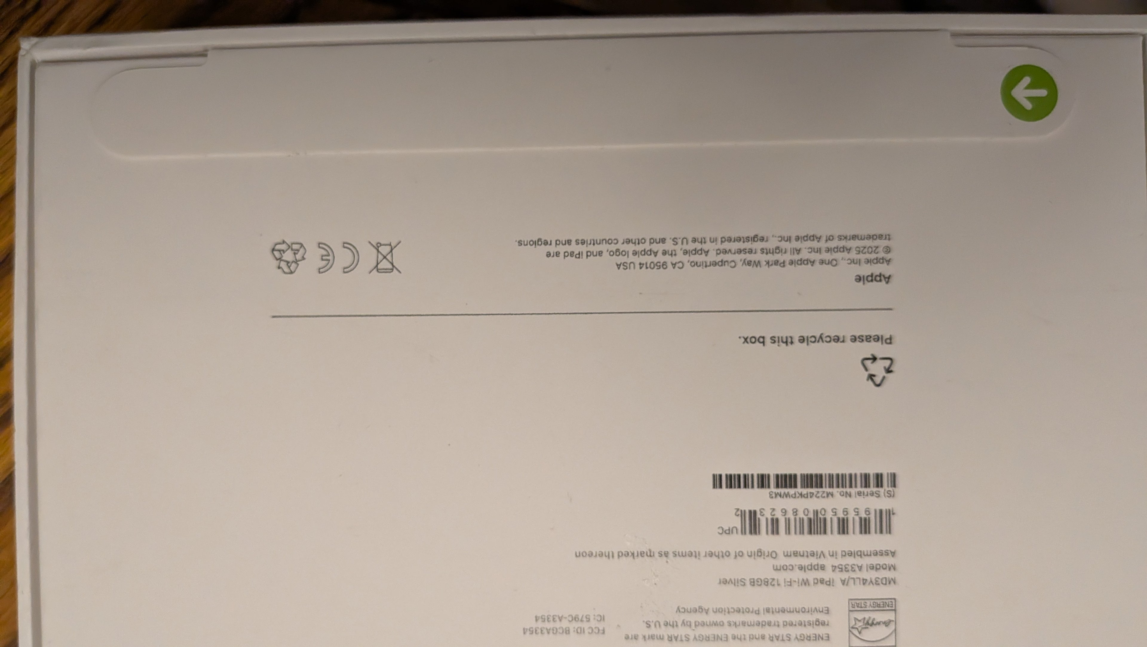 Apple ipad gen 11 A16 128GB